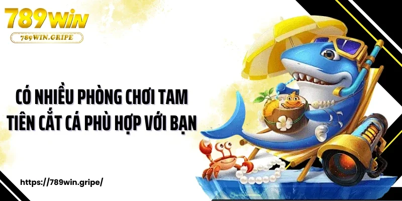 Có nhiều phòng chơi tam tiên cắt cá phù hợp với bạn