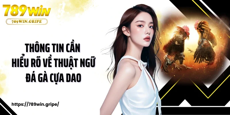 Thông tin cần hiểu rõ về thuật ngữ đá gà cựa dao