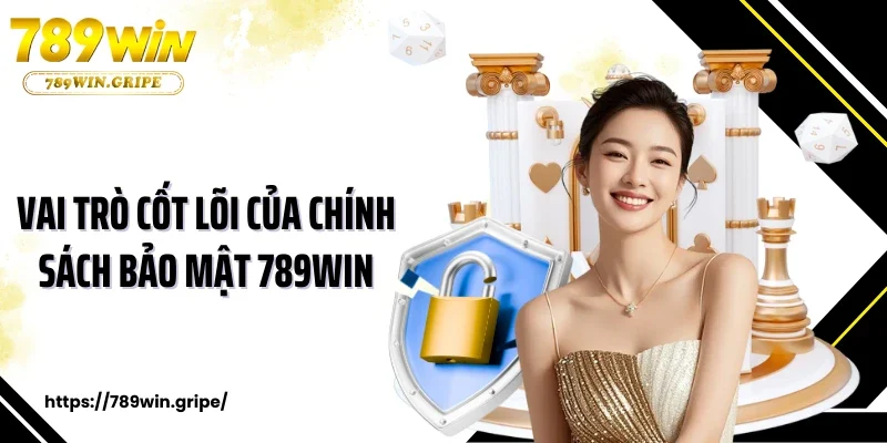 Chính Sách Bảo Mật 1 Vai trò cốt lõi của chính sách bảo mật 789Win